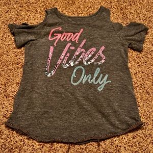 Justice short sleeve shirt size youth XL